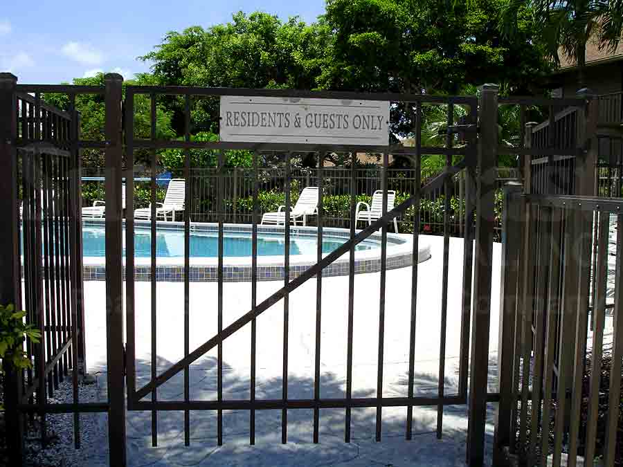 Bayview Estates Pool Gate
